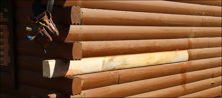Log Home Damage Repair  Mears, Virginia