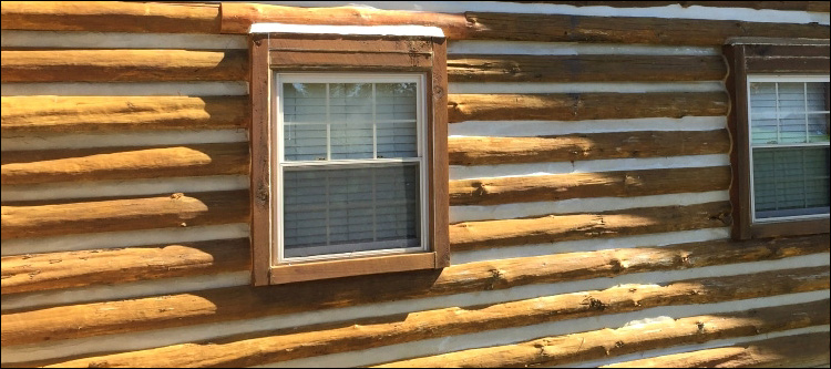 Log Home Whole Log Replacement  Greenbush, Virginia
